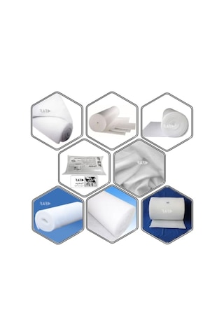 1 M² Elyaf Filtre G4 Sınıfı - 15-18mm Kalınlık