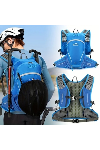 Xuweiwei Vitality Orange Hafif Katlanabilir Sirt Cantasi Outdoor Bisiklet Hiking Kamp Icin Ayarlanabilir Askilar Fermuarlı Polyester Astar Spor Stil Mavi Siyah Siyah