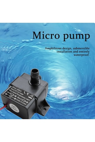 Fırçasız Mini Su Pompası