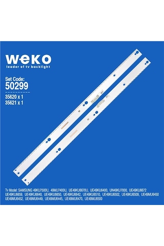 Samsung Ue49ku6640 49'' İnç 2 Adet Tv Led Bar Tvnizi Açıp İçindeki Led Barla Birebir Aynısı Olduğunu Görmeden Almayınız. Sonrasında İade Almamaktayız.