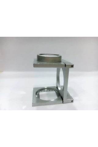 -20 Mm Büyüteç Lup Dokumacı Büyüteci Full Çelik Katlanabilir Th9007a