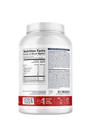Proteinocean Whey Protein Çilek- 1.6kg - 64 Servis