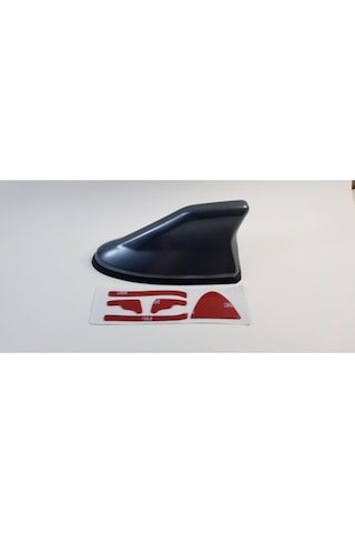 Ototuning Lüx Tip Balina Shark Anten Köpek Balığı Silikon Taban Balık Sırtı