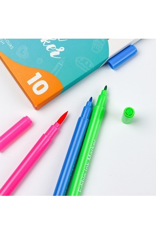 Novahub 12 Renkli Yenilebilir Pasta Dekorasyon Kalemi - Kek Ve Kurabiye İçin Çok Renkli, Çocuklar İçin Mükemmel Çok Renkli