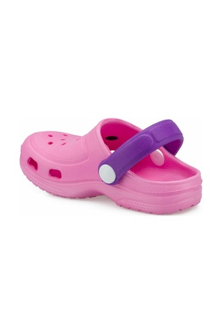 Kinetix Frog Pembe Mor Kız Çocuk Havuz Plaj Terliği