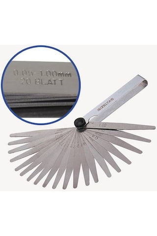 İzeltaş Sentil Filler Çakısı 0.05-1 MM Sentil Takımı 20 Parça 059