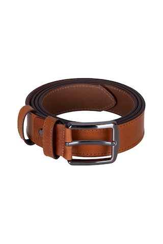 Wolfen Klasik Erkek Deri Kemer Çok Renkli