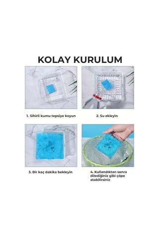 Duman Söndürme Koku Giderici Jel Kum 30lu Paket