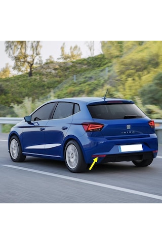 Seat İbiza 2018-23 Sol Arka Tampon Reflektörü Kedi Gözü 6F0945105