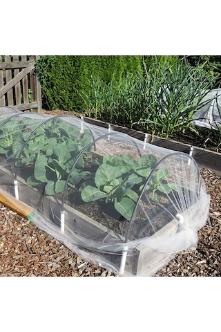 Suofeng 2.5x10 Metre Bahçe Koruma Ağı - Sebze, Meyve Ve Çiçek Bitkileri İçin Koruyucu Örtü Ağı 8ft X 33ft