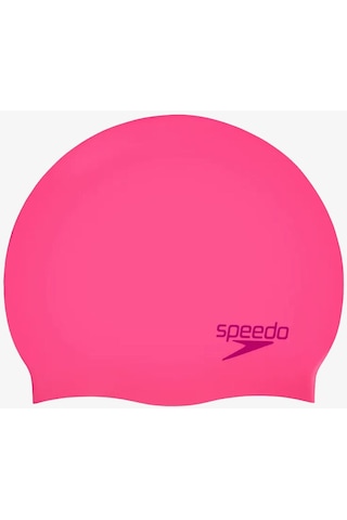 Speedo Plaın Moud Sılc Cap Çocuk Pembe Yüzücü Bonesi 8-7099016979 Çok Renkli
