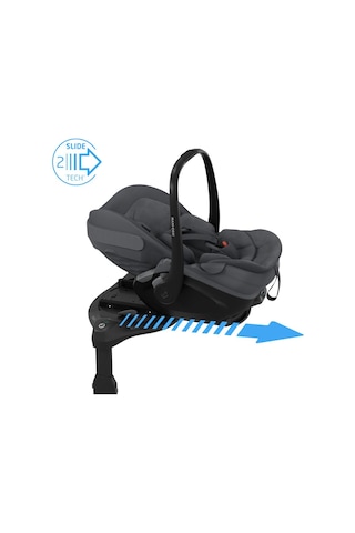 Maxi-cosi Pebble Slide Pro Isofix Bazalı 360 Dönebilen Tam Yatabilen 0-13 Kg Ana Kucağı Graphite