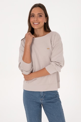 U.S. Polo Assn. Kadın Taş Bisiklet Yaka Sweatshirt 50314210-VR049