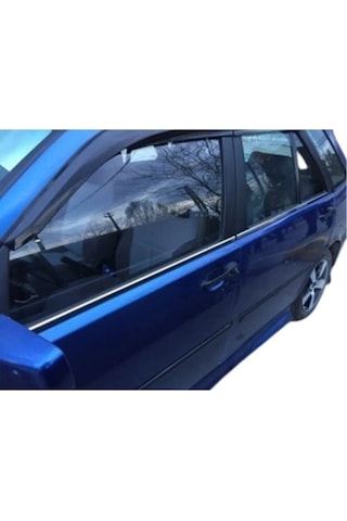 Fiat Tipo Tempra Uyumlu Krom Cam Çıtası 4 Parça Paslanmaz Çelik