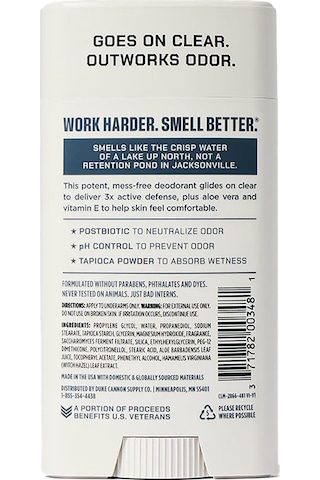 Duke Cannon Midnight Swim Alüminyumsuz Stick Deodorant 85gr