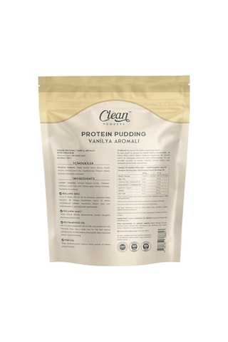Clean Powders Protein Pudding 500 Gr Vanilya