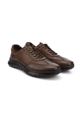 Gönderi(R) Erkek Taba Antik Bağcıklı Kauçuk Taban Hakiki Deri Sneaker Ddma73542600 Taba