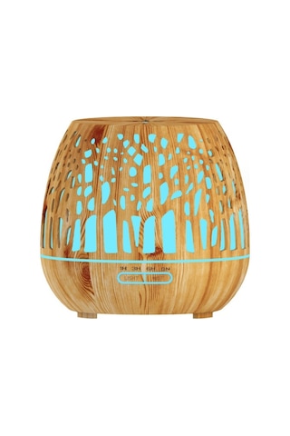 Moveevo 400ml 4 İşlevli Nemlendirici Temizleyici, Aromaterapi Dağıtıcı, Gece Lambası, Otomatik Kapanma Ve Zamanlayıcı Au Şarj Aleti