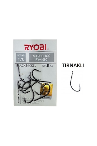 Ryobi Maruseigo Ry-1060 No:1/0 İğne 8 Adet
