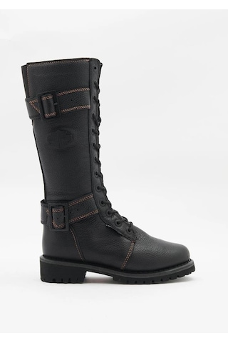 Harley Davidson Belhaven Waterproof Black Kadın Çizme Siyah
