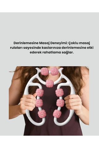 Ergonomik Kas Gevşetici Masaj Halkası Taşınabilir