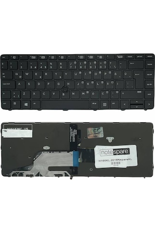 Hp Uyumlu Probook 430 G4 Y8b23ea , 430 G4 Y8b28ea , 430 G4 Y8b34ea Işıklı Klavye Siyah Tr