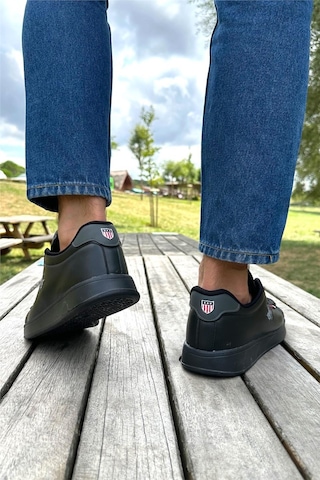Erkek Sneakers Günlük Spor Ayakkabı Siyah-sıyah Siyah