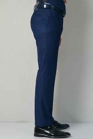 Üst Kalıte Klasık Kesım Battal Polıvıskon Kumaş Pantolon İndigo