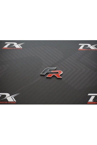Seat Fr Bagaj Krom Metal 3M 3D Yazı Logo