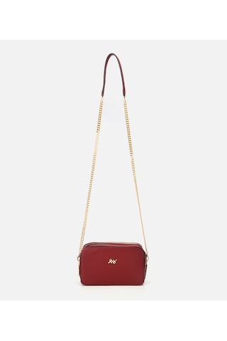 Hotiç Kadın Deri Bordo Mini Çanta 03cah293370a780 Bordo