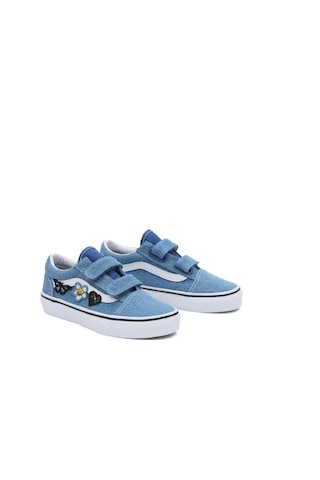 Vans Uy Old Skool V Mavi Kız Çocuk Spor Ayakkabı Karışık Çok Renkli