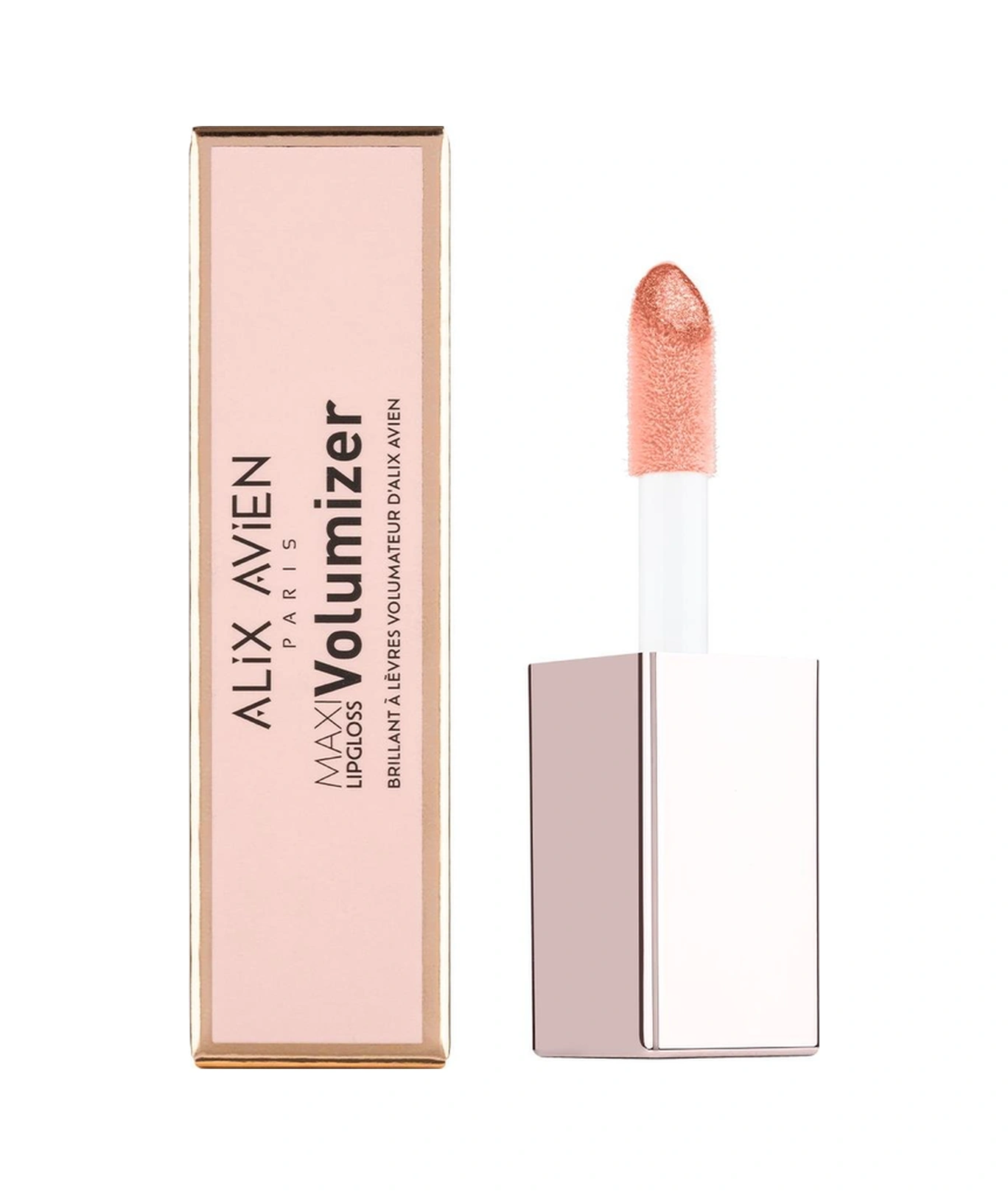 Alix Avien Maxivolumizer Lipgloss 206 Peachy Stardust Kalıcı Ve Nemlendirici Ruj Dolgunlaştırıcı Etki