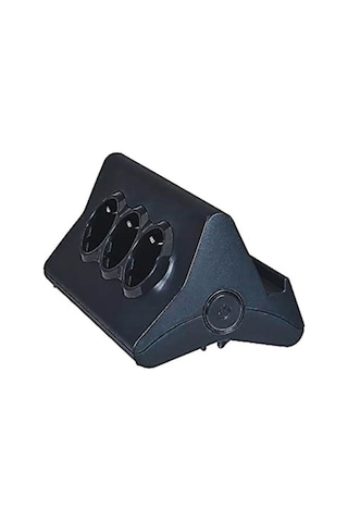 Legrand 694811 2 Usb Şarj Çıkışlı 3'lü Akım Korumalı Priz 1.5 Metre Siyah