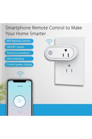 Fastbuy Neo Nas-wr12w 15a 2.4ghz Wifi Akıllı Güç Fişi, Kablosuz Enerji Kaynağı, Yüksek Güçlü Performanslı