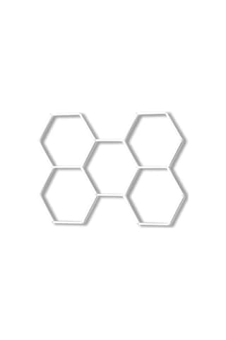 Helios Hs 2822 Hexagonal 200w Petek Led Aydınlatma Lineer Armatür Beyaz Işık Beyaz