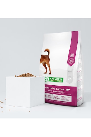 Nature's Protection Küçük Irk Somonlu Yetişkin Köpek Maması 2 Kg