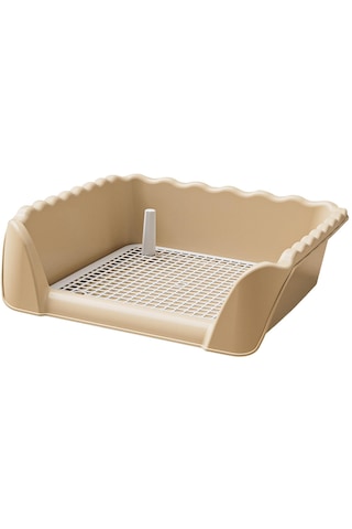 Homyl Köpek Tuvalet Taşınabilir Eğitim Lazımlık Kahve