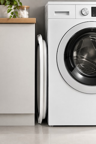 35 Lt Katlanabilir Çamaşır Sepeti Akordiyon Katlanır Leğen Yer Kaplamaz Pratik Banyo Düzenleyici Antrasit - Beyaz