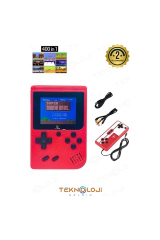 Mini Atari Gameboy Oyun Konsolu Gamebox Kollu Atari 400 Oyunlu