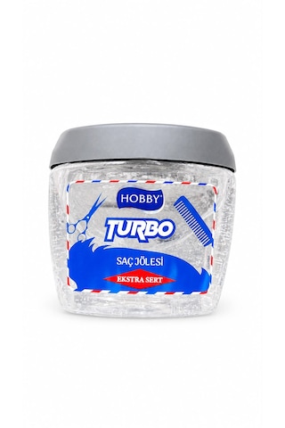 Hobby Turbo Saç Jölesi Extra Sert Uzun Süre Güçlü Tutuş 700 Ml X 3 Adet