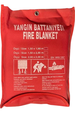 Yangın Battaniyesi Dın66083Sa 150 x 180