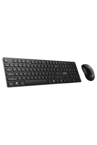 Msı K210 Wıreless Combo Kablosuz Türkçe Klavye Mouse Seti Optik