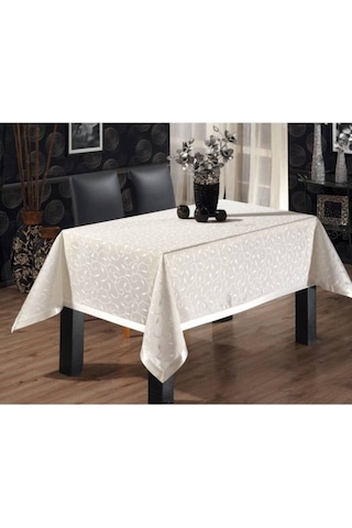 Bilgiçler Masa Örtüsü 160x160 Krem Bilgiçler Masa Örtüsü 160x160 Krem