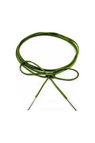 Yeşil Renk Kadın Süet Bağcıklı Choker Kolye Renkli