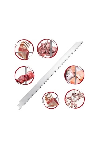 Paslanmaz Çelik Et Kemik Kesme Testeresi - 30 Cm