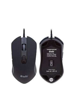 Hello Hl-4729 Kablolu Oyuncu Gaming Mouse Diğer