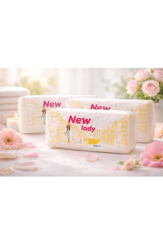 New Lady Hijyenik Ped Normal Tekli Paket 10'lu Ped X3 Adet