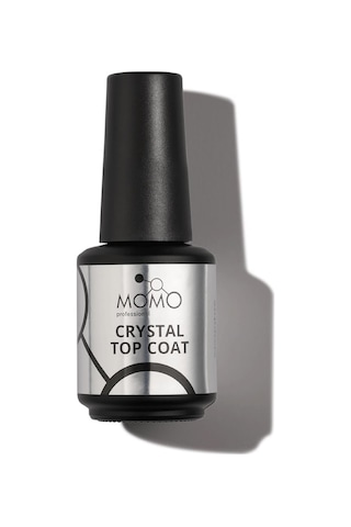 Momo Professional Kalıcı Oje İçin Crystal Top Coat Nano Fırçalı 20 ML