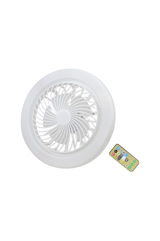 Hallow L6364-2 E27 Led Işıklı Sessiz Tavan Vantilatörü
