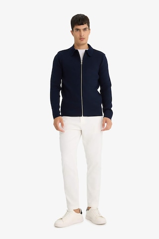 Defacto Standart Fit Polo Yaka Triko Hırka D3592ax25wnnv64 Lacivert